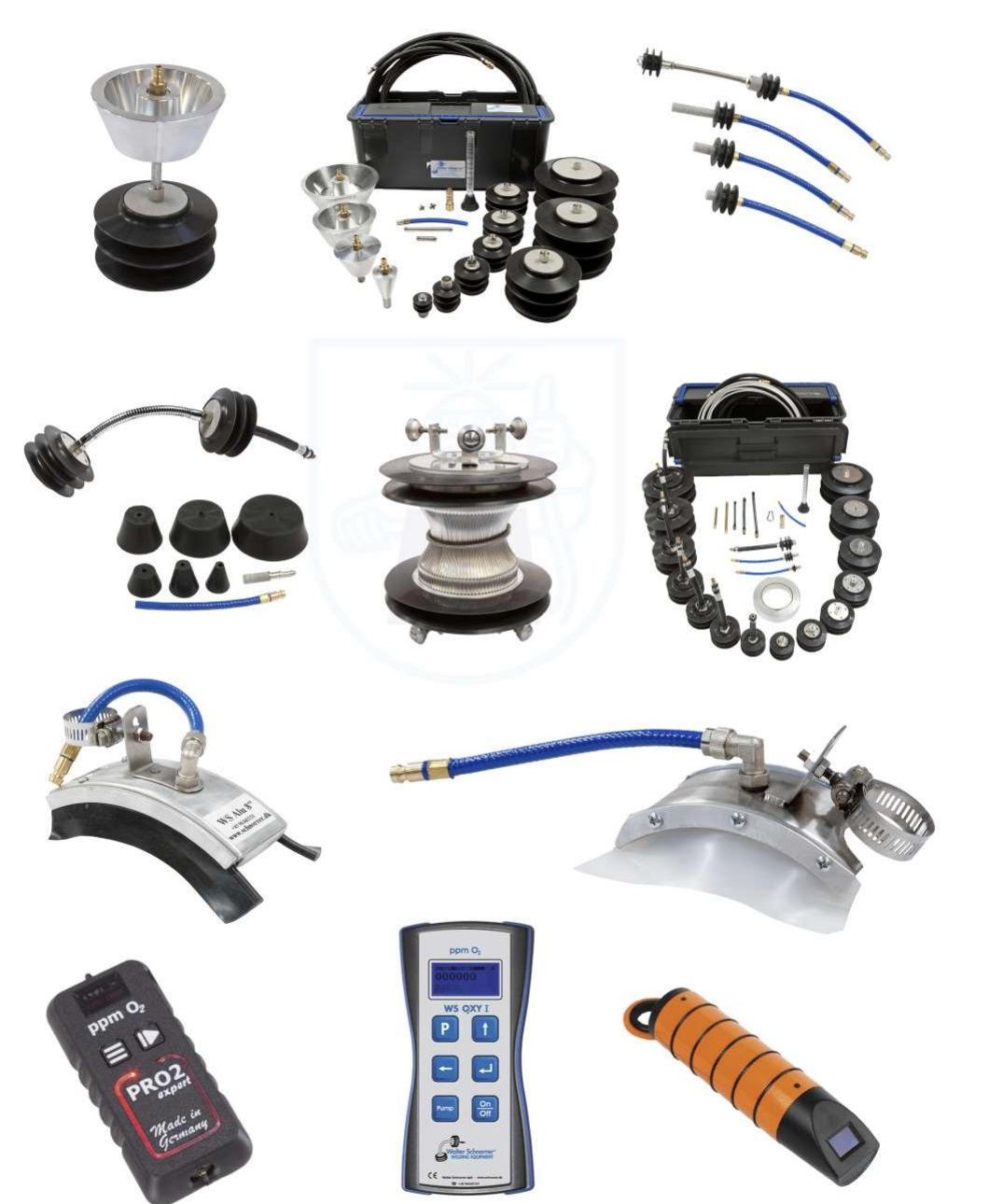 Pipe argon purging plugs, purge kits and weld purge monitors